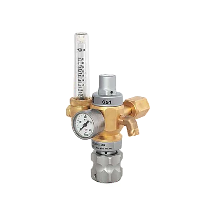 Druckminderer mit Gassparvorrichtung - Modell 651- Argon, Argon/CO2, CO2