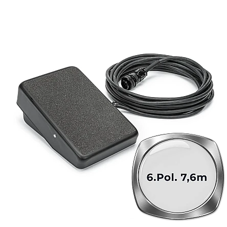 Lincoln Fussfernregler, 6.Pol. 7,6m