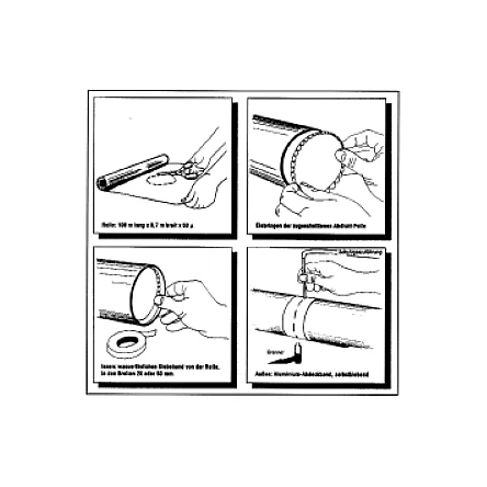 Wasserlösliches Papier Rolle