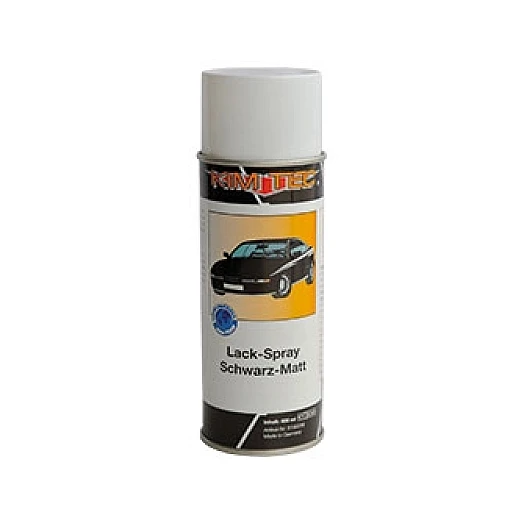 Schwarz-Matt-Spray - Farbspray1