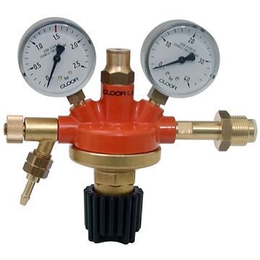 Druckreduzierventil Acetylen mit Manometer (63mm)1