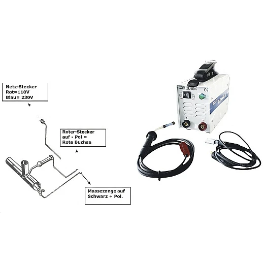 Massekabel mit Klemme SK252