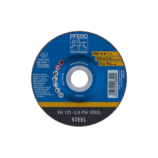 Trennscheiben Universal-Linie PSF EH 125-2,4 PSF STEEL1