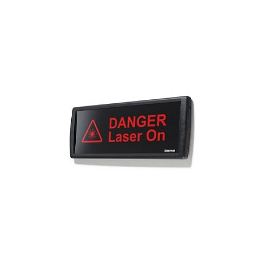 LED-Laserwarnleuchte - Laserwarnschild4