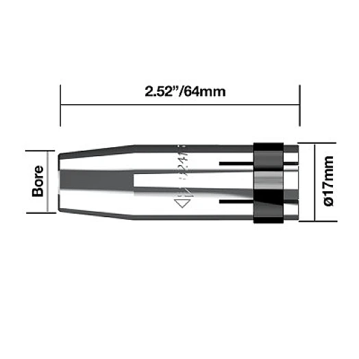 Gasdüse Konisch SB 240 (Set à 5 Stk.)2
