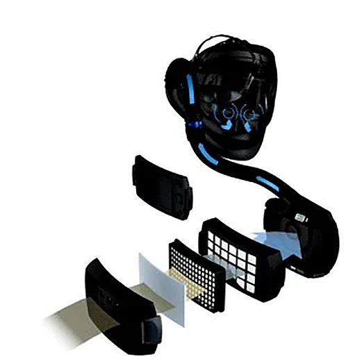 3M Versaflo Maske M-307 mit 3M Adflo PAPR3