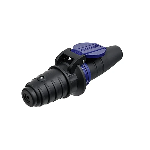 Kupplung T23 IP55 anthrazitgrau/blau mit EAN1