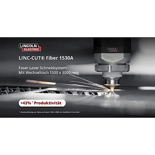 Lincoln LINC-CUT Fiber Laser 1530 A2