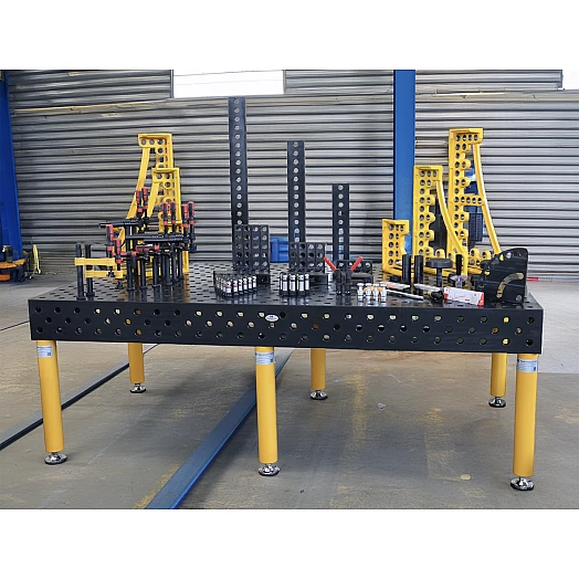 New Weld Table Schweisstische Diagonallochung1