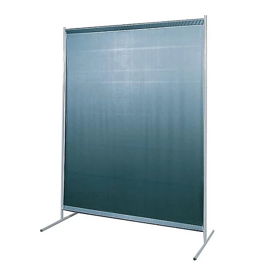 Einteilige Schutzwand mit Folienvorhangbespannung1