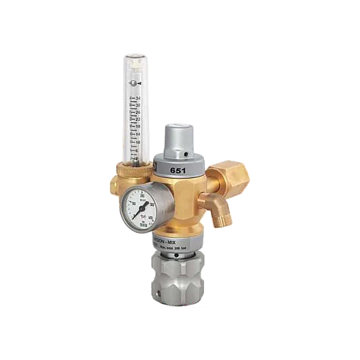 Druckminderer mit Gassparvorrichtung - Modell 651- Argon, Argon/CO2, CO21