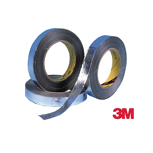 Hitzeschutz Klebeband aus Aluminiumglasgewebe von 3M1