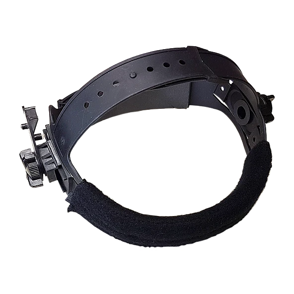 Kopfband mit Befestigungsaarmaturen