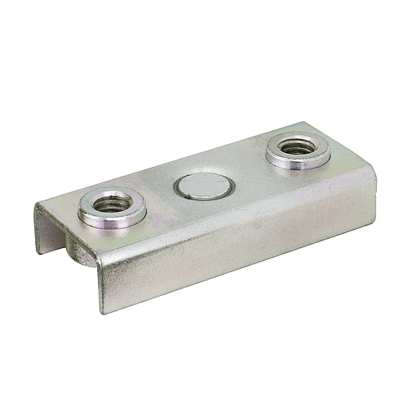 Adapter mit Gewinde / Modell mit 2 Löchern, M8