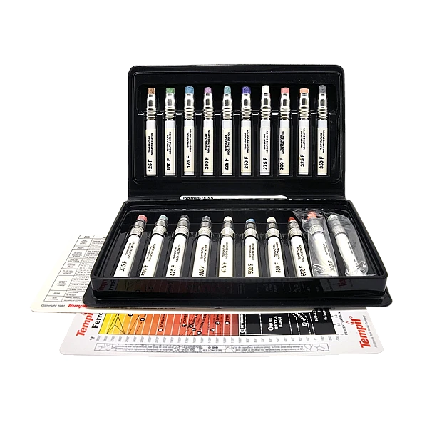 Tempilstik Kit mit 20 temperaturanzeigenden Stiften