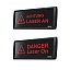 LED-Laserwarnleuchte - Laserwarnschild