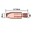 Stromdüse D=0.9mm - M6 x 28mm - CuCrZr (Set à 10 Stk.)