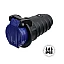 Kupplung T23 IP55 anthrazitgrau/blau mit EAN