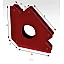 MGP Fixiermagnet mit Loch - Universal Schweissmagnet - XL