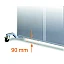 Schallschutzwand fahrbar 1.520 x 800 x 2.110 mm