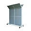 Schallschutzwand fahrbar 1.520 x 800 x 2.110 mm