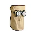 Brillenmaske aus Leder