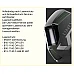Automatische Laserschweiss-Helm Weld-Helmet EN207-Zertifizierung für die Gesamtheit Helm plus Filter