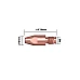 Stromdüse für Aluminium - D=1.0mm - M8 x 30mm - E-Cu (Set à 10 Stk.)