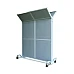 Schallschutzwand fahrbar 1.520 x 800 x 2.110 mm