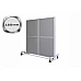 Schallschutzwand fahrbar 2.020 x 800 x 2.110 mm