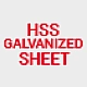 HSS GALVANIZED SHEET