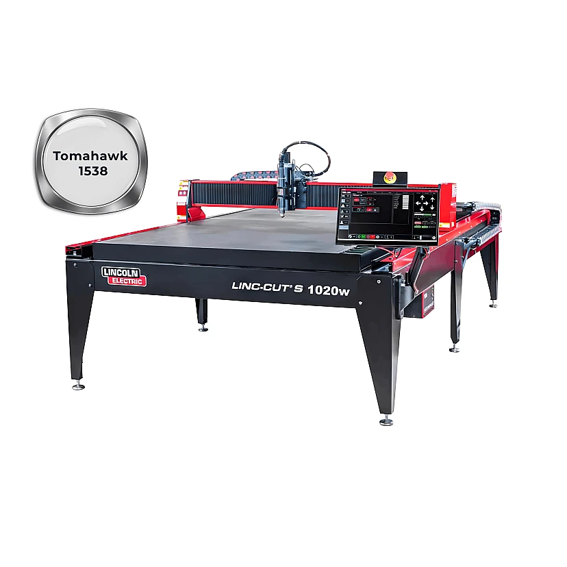 Lincoln LINC-CUT S 1020 W mit der Tomahawk 1538 Schneidanlage