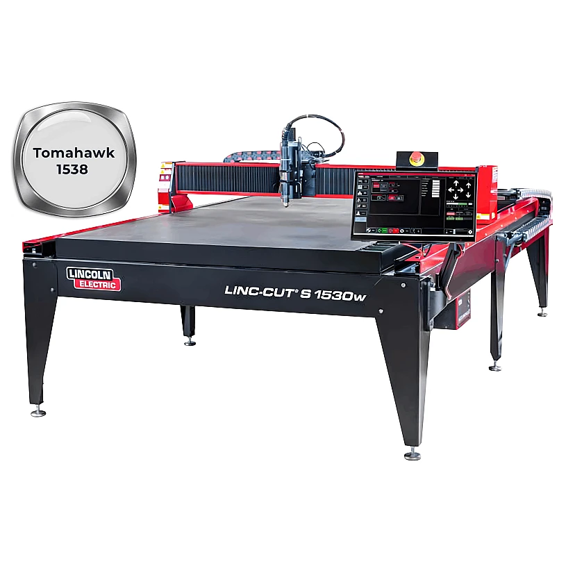 Lincoln LINC-CUT S 1530 W mit der Tomahawk 1538 Schneidanlage