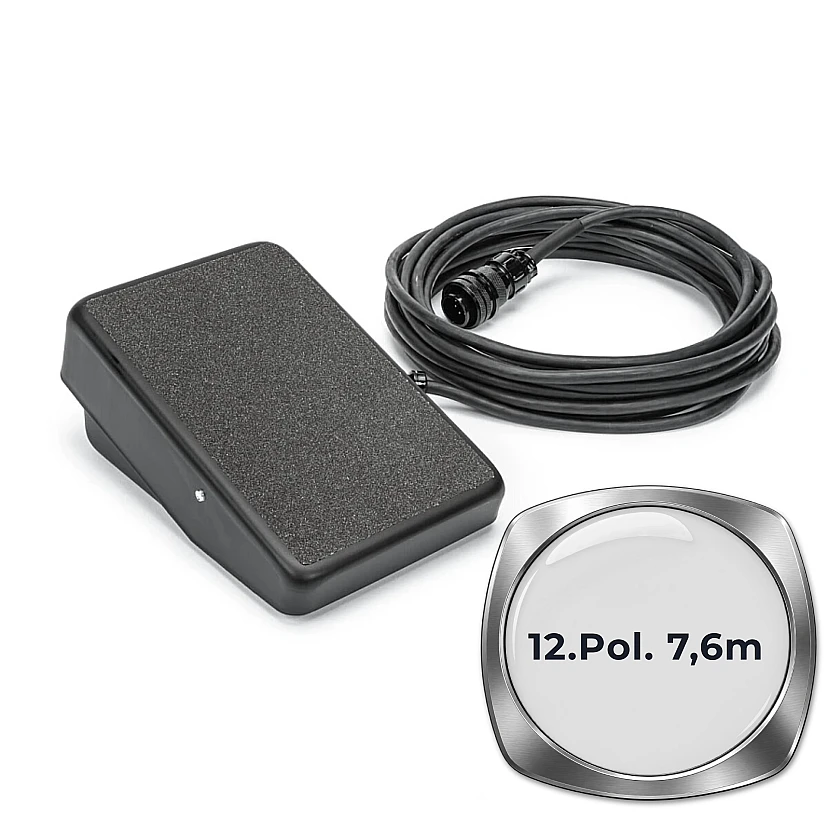 Lincoln Fussfernregler, 12.Pol. 7,6m