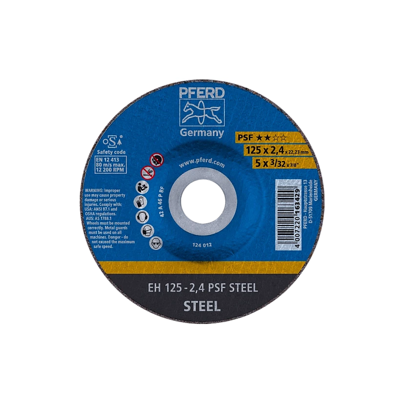 Trennscheiben Universal-Linie PSF EH 125-2,4 PSF STEEL