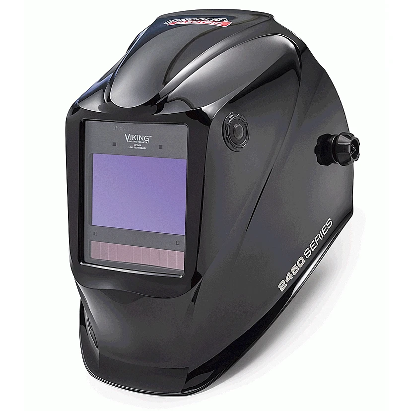 Qualitäts-Schweisshelm Lincoln Viking 2450 Schwarz 4C-Technologie (Glanz)