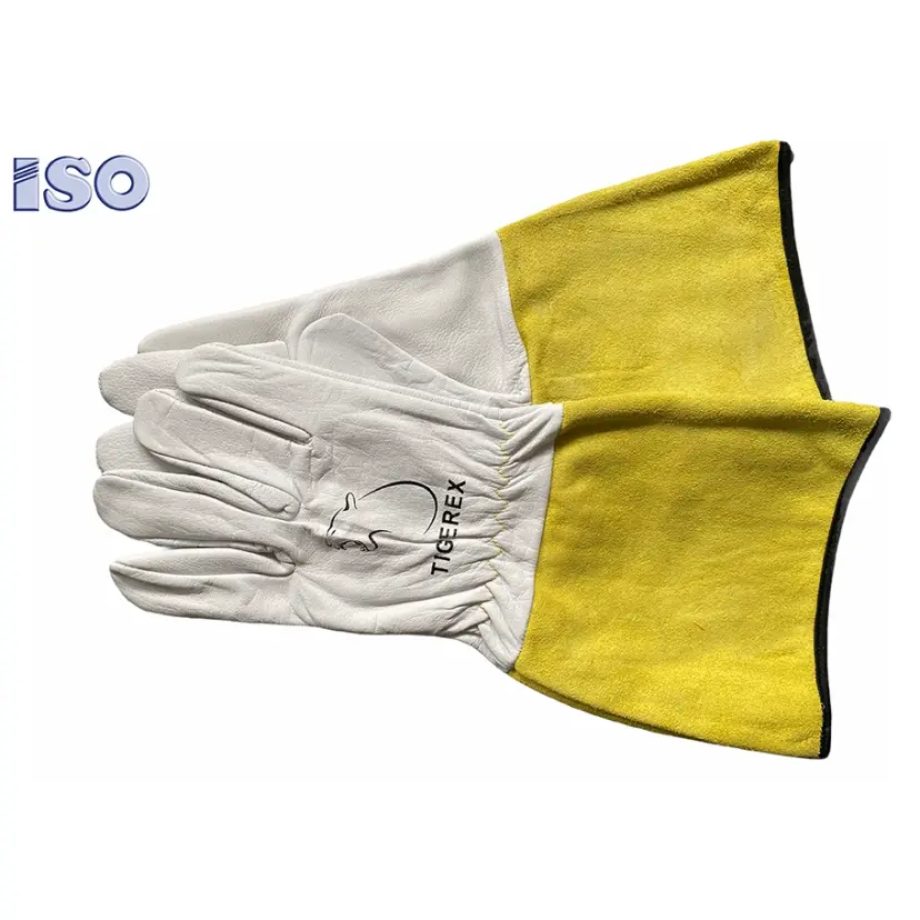 Tigerex - MMA/MIG- Universal-Handschuhe - Lang mit Stulpen Rindsleder