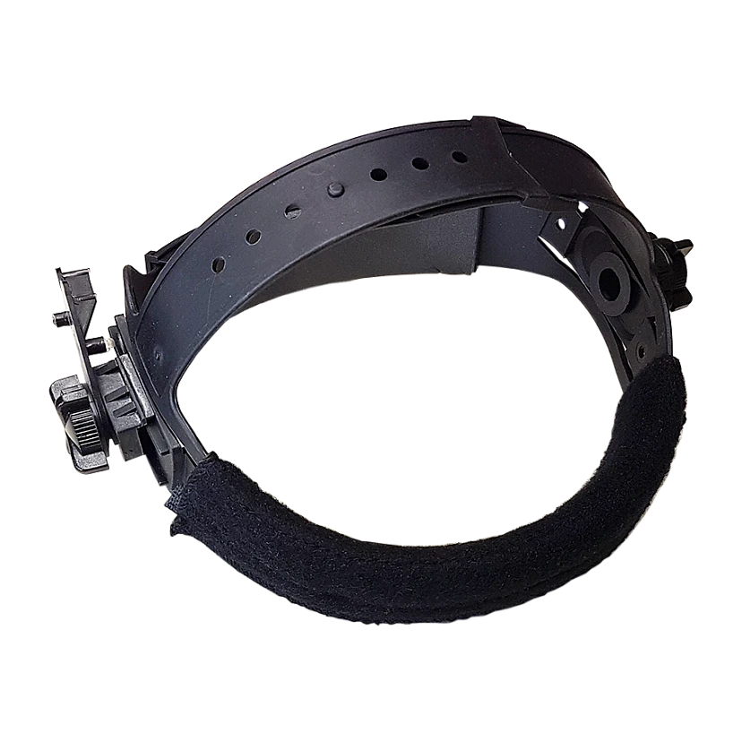 Kopfband mit Befestigungsaarmaturen