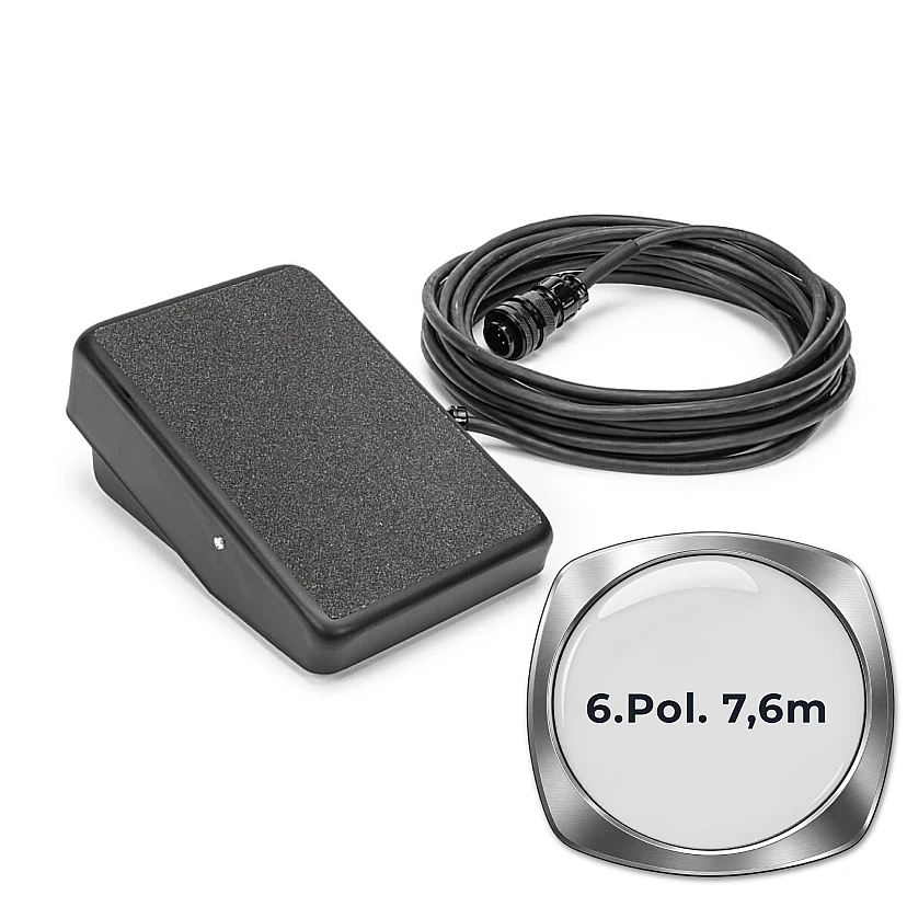 Lincoln Fussfernregler, 6.Pol. 7,6m