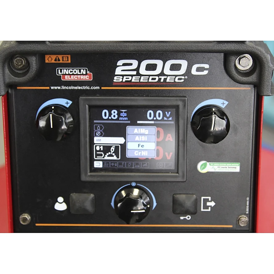 Lincoln Speedtec 200C Display