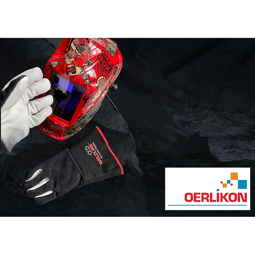 Oerlikon Weldline MIG Iron protect + Schweisserhandschuhe