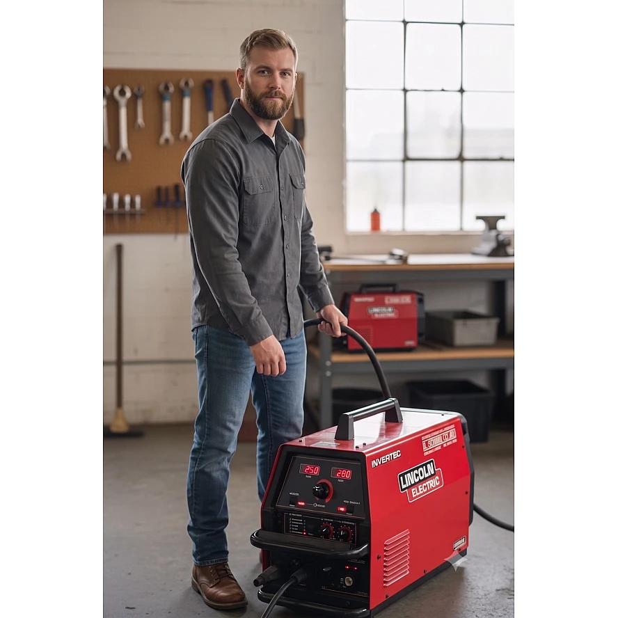 Occasion Invertec V350 PRO mit Vorschubgerät LN 25PRO für Baustellen (SET)