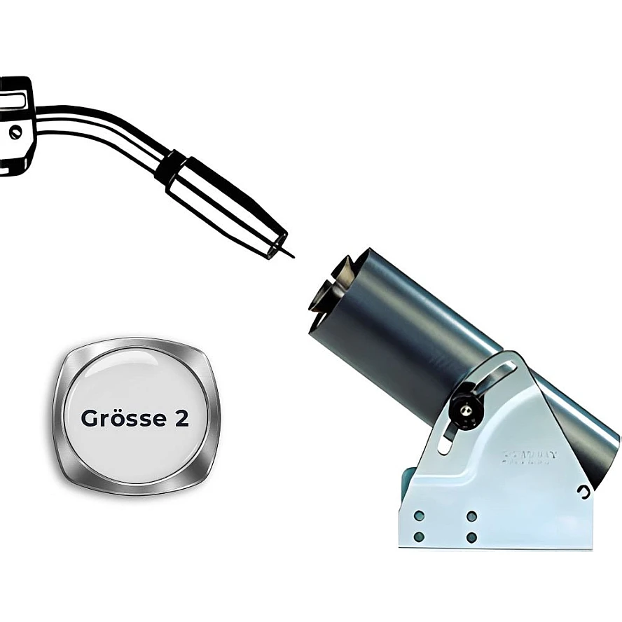 Spraydispenser Komplett mit CO2 Spezialzange Grösse 2