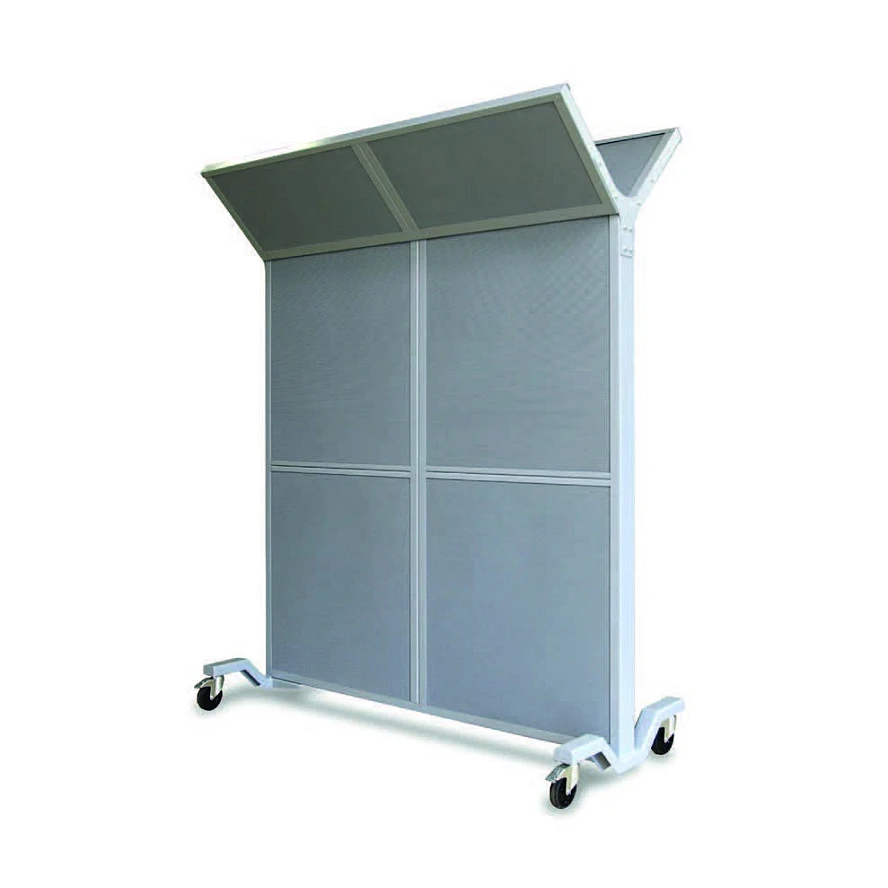 Schallschutzwand fahrbar 2.020 x 800 x 2.110 mm