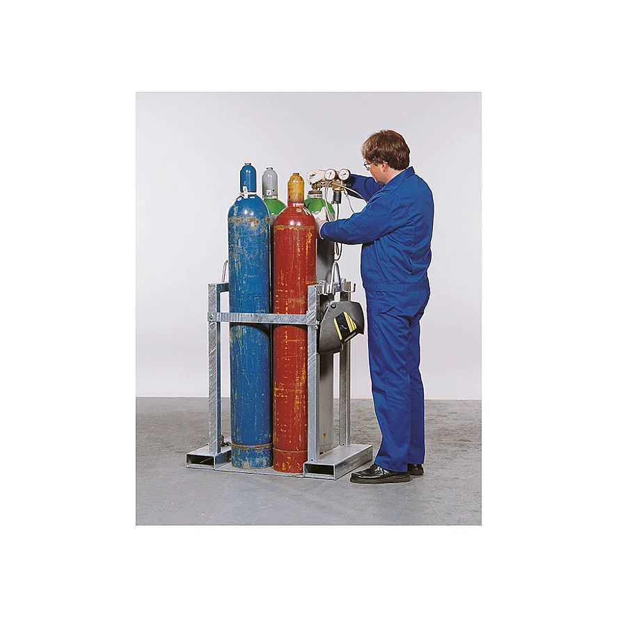 Gasflaschen Transportgestell