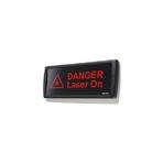 LED-Laserwarnleuchte - Laserwarnschild