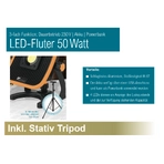METALLIT® LED-Fluter 50 Watt Technische Daten inkl. Stativ