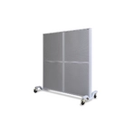 Schallschutzwand fahrbar 1.520 x 800 x 2.110 mm
