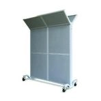 Schallschutzwand fahrbar 2.020 x 800 x 2.110 mm