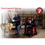 Druckminderer mit Gassparvorrichtung - Modell 651- Argon, Argon/CO2, CO2